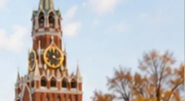 La tour Spasskaïa du Kremlin, à Moscou